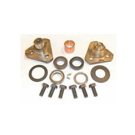 Aftermarket King Pin Kit Fits Case Backhoe Late Models 580K 580SK 4WD Four Wheel Drive Only 710105
